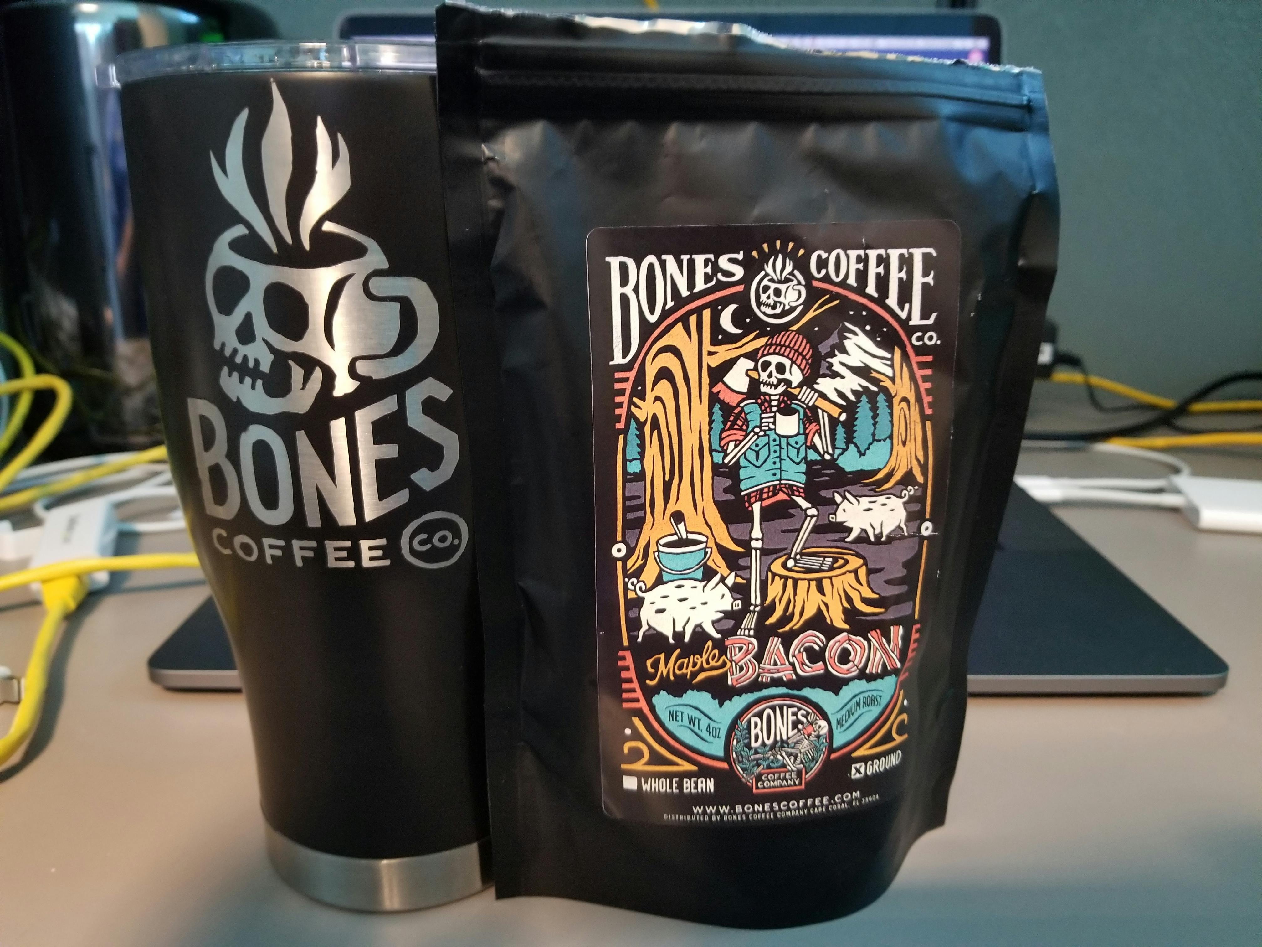 Maple Bacon by Bones Coffee Company 16oz